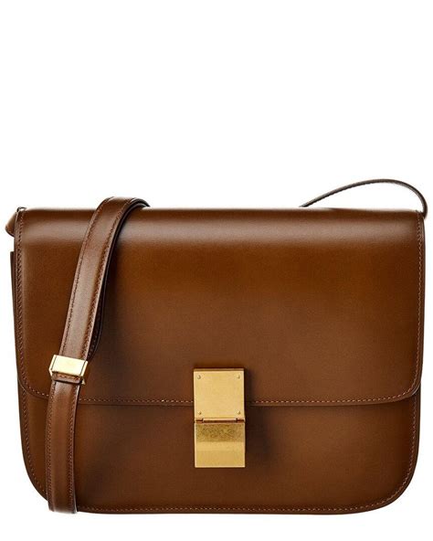 celine brown leather bag ebay|celine shoulder bag.